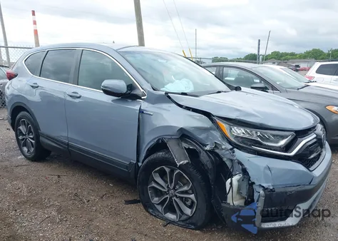 2021 Honda Cr-V Hybrid Ex из США, поврежденный, VIN 7FART6H53ME011345